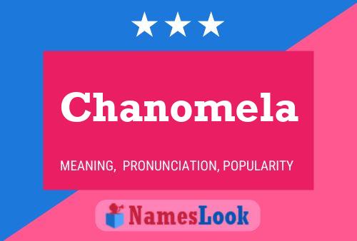 Póster del nombre Chanomela