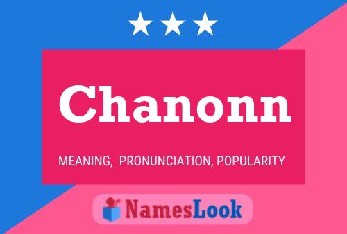 Póster del nombre Chanonn