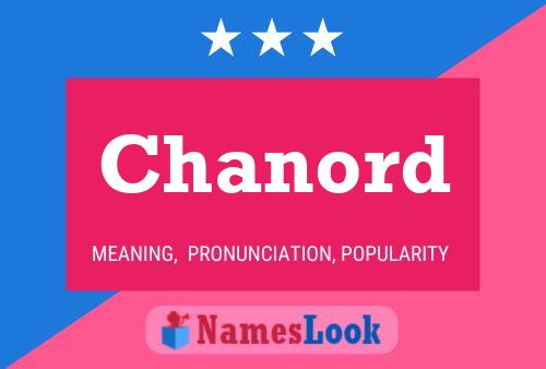 Póster del nombre Chanord