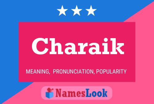 Póster del nombre Charaik