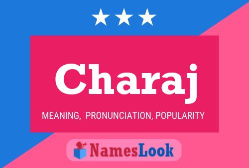 Póster del nombre Charaj