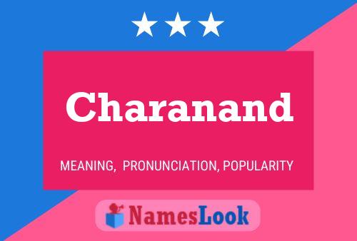 Póster del nombre Charanand