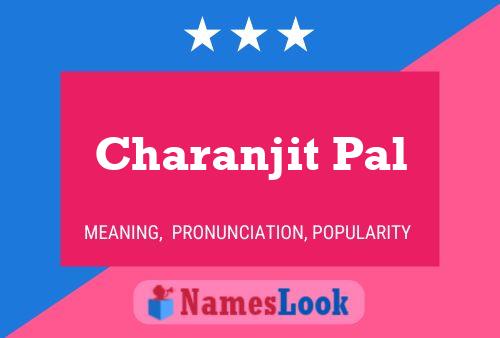 Póster del nombre Charanjit Pal