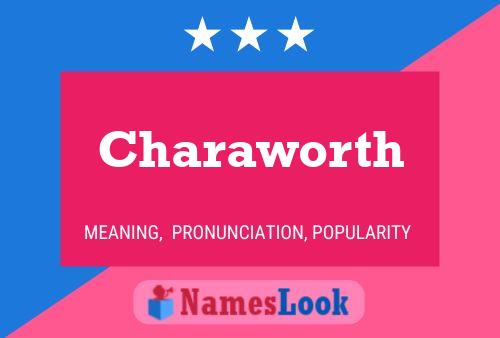 Póster del nombre Charaworth