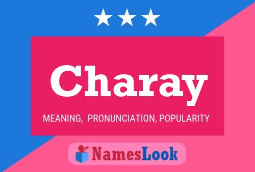 Póster del nombre Charay