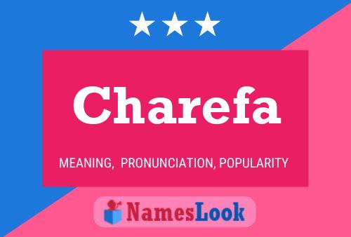 Póster del nombre Charefa