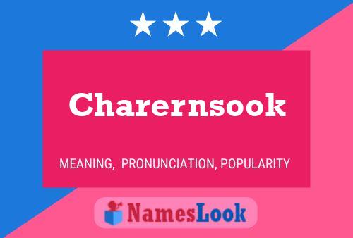 Póster del nombre Charernsook