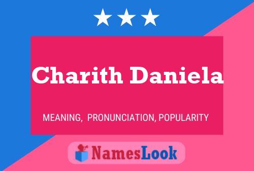 Póster del nombre Charith Daniela