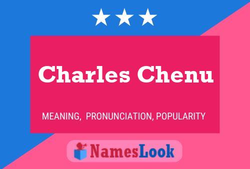 Póster del nombre Charles Chenu