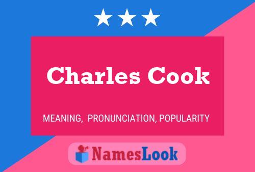 Póster del nombre Charles Cook