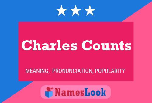 Póster del nombre Charles Counts