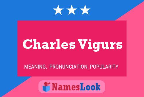 Póster del nombre Charles Vigurs