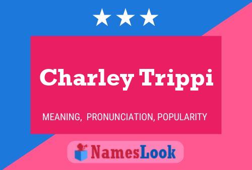 Póster del nombre Charley Trippi