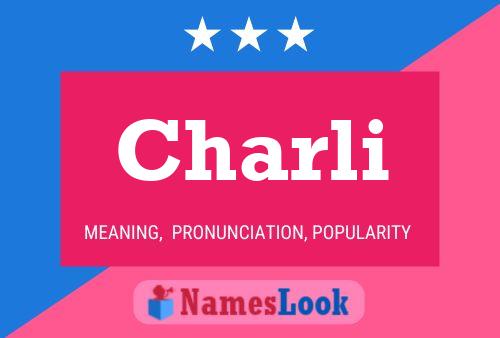 Póster del nombre Charli