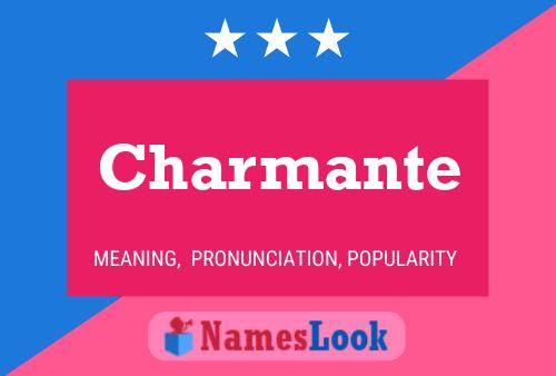 Póster del nombre Charmante