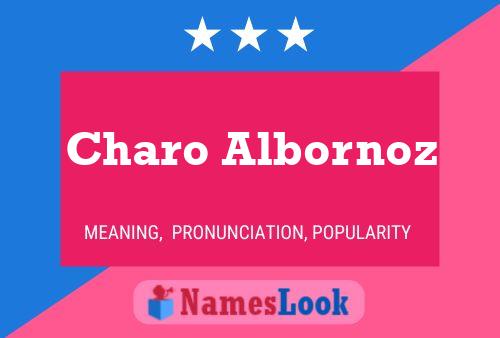 Póster del nombre Charo Albornoz