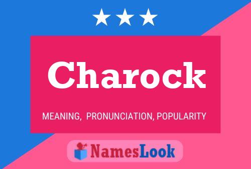 Póster del nombre Charock