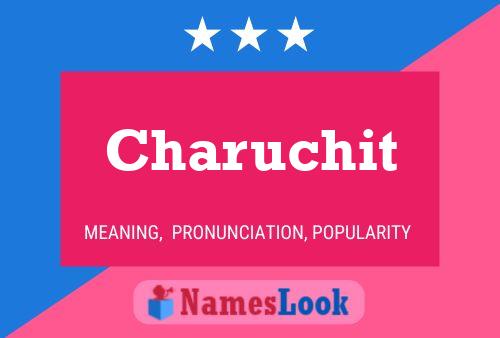 Póster del nombre Charuchit