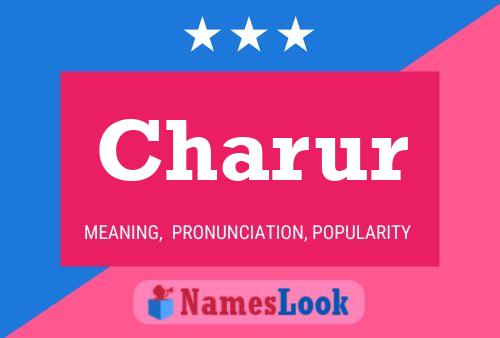 Póster del nombre Charur