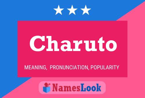 Póster del nombre Charuto