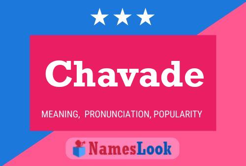 Póster del nombre Chavade