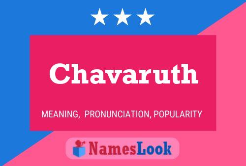 Póster del nombre Chavaruth