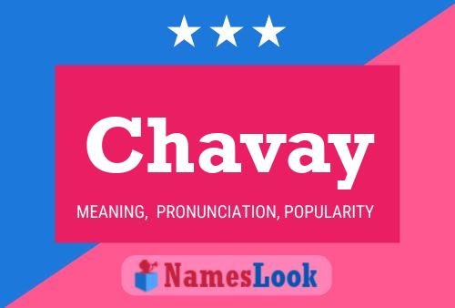 Póster del nombre Chavay