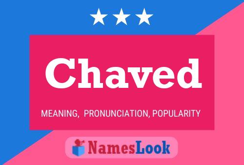 Póster del nombre Chaved