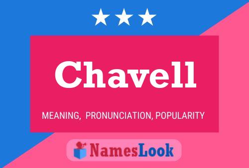 Póster del nombre Chavell