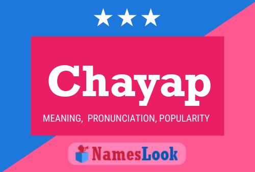 Póster del nombre Chayap