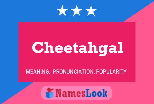 Póster del nombre Cheetahgal