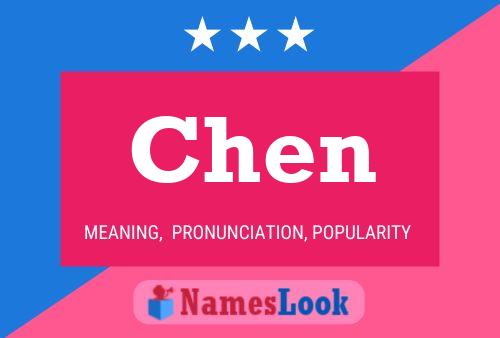 Póster del nombre Chen