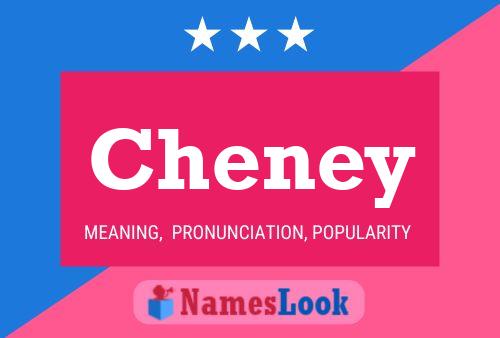 Póster del nombre Cheney