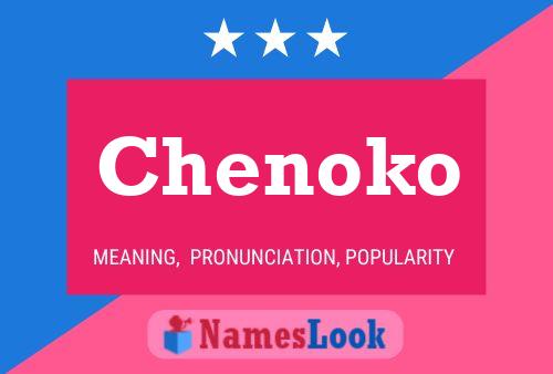 Póster del nombre Chenoko