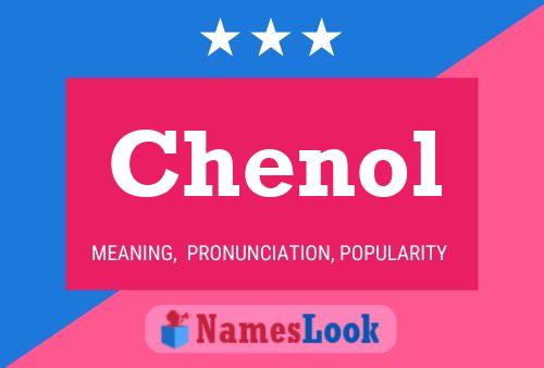 Póster del nombre Chenol