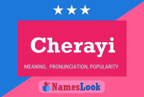 Póster del nombre Cherayi