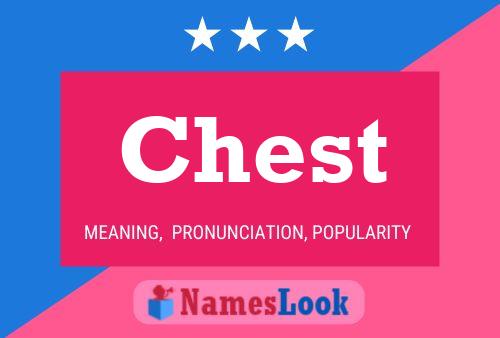 Póster del nombre Chest