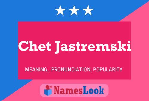 Póster del nombre Chet Jastremski