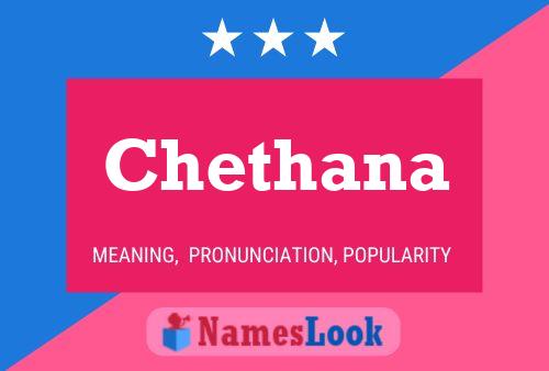 Póster del nombre Chethana