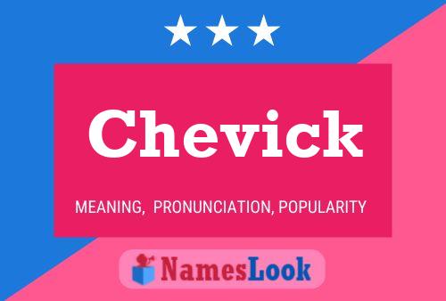 Póster del nombre Chevick