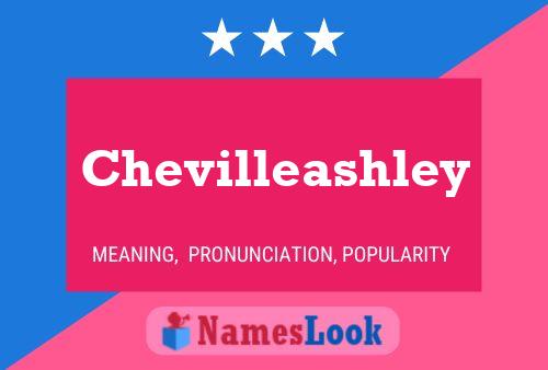 Póster del nombre Chevilleashley