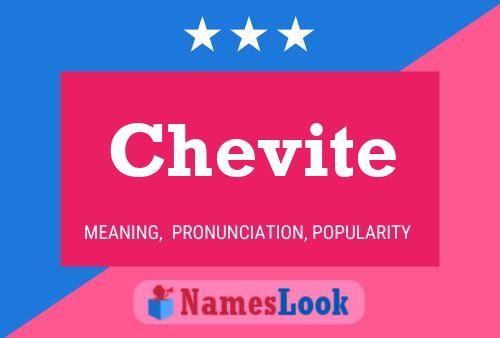 Póster del nombre Chevite