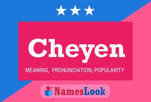 Póster del nombre Cheyen