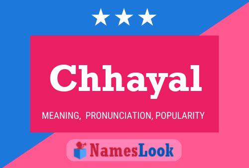 Póster del nombre Chhayal