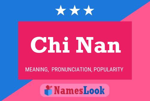 Póster del nombre Chi Nan