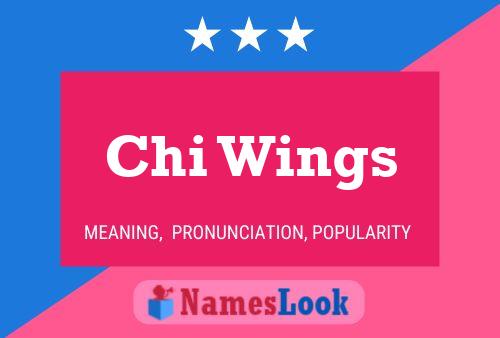 Póster del nombre Chi Wings