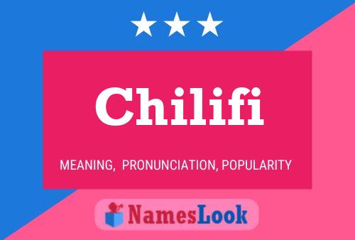 Póster del nombre Chilifi