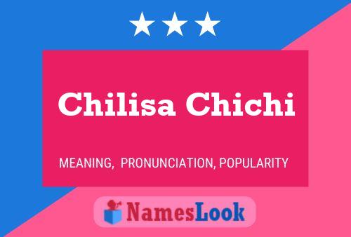 Póster del nombre Chilisa Chichi