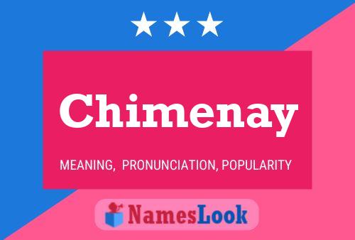 Póster del nombre Chimenay