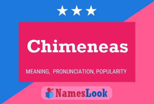 Póster del nombre Chimeneas